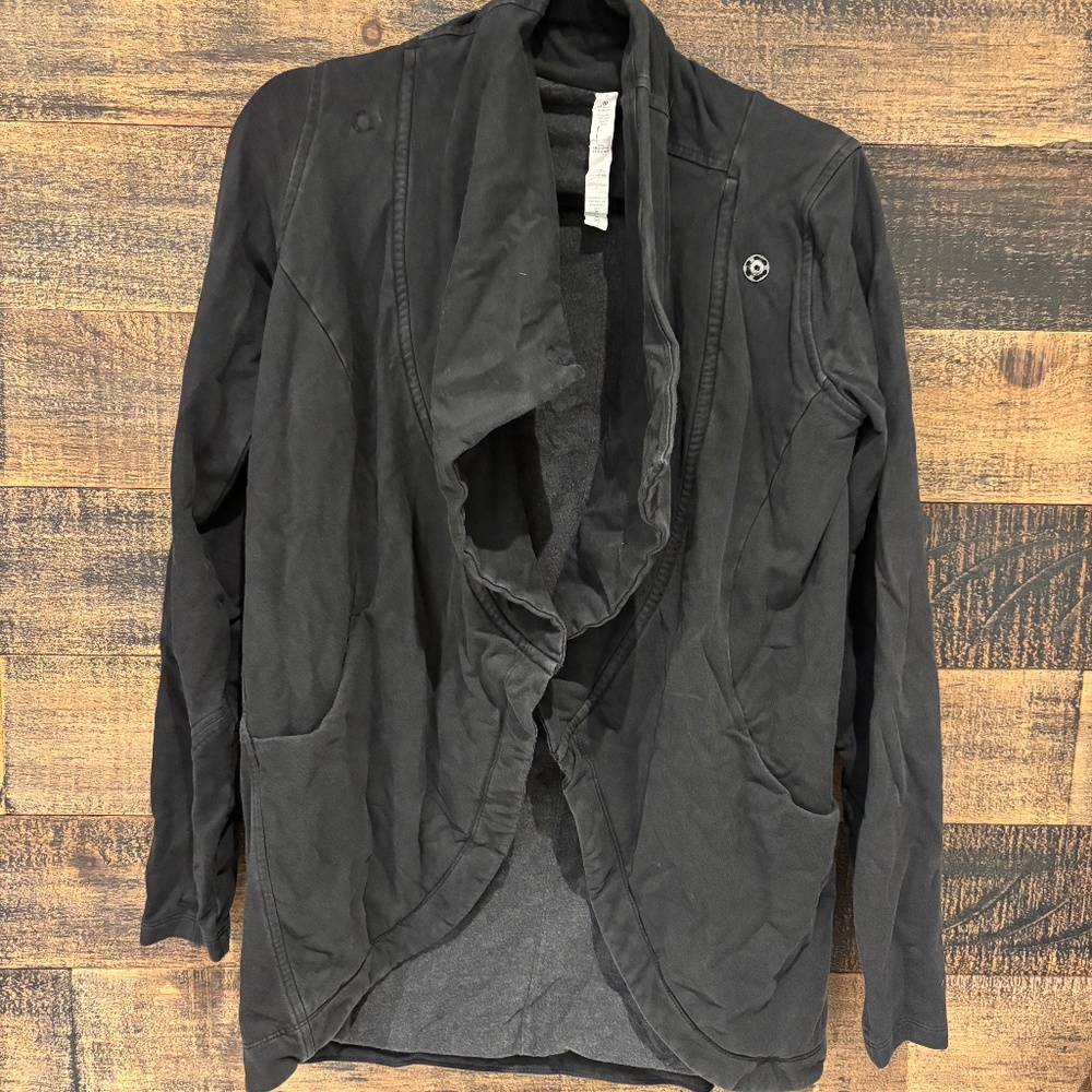 Lululemon lined wrap cardigan